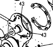 (image for) Spacer - Short, Engine T Plate for Moby gas scooters