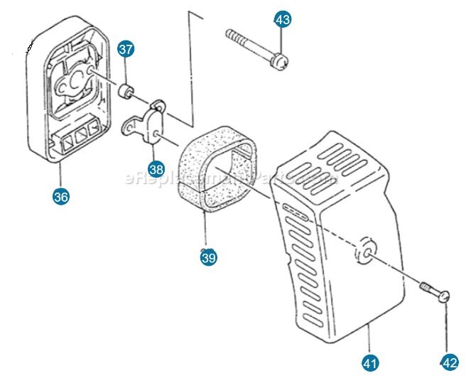 (image for) Air Filter Assembly, 47cc