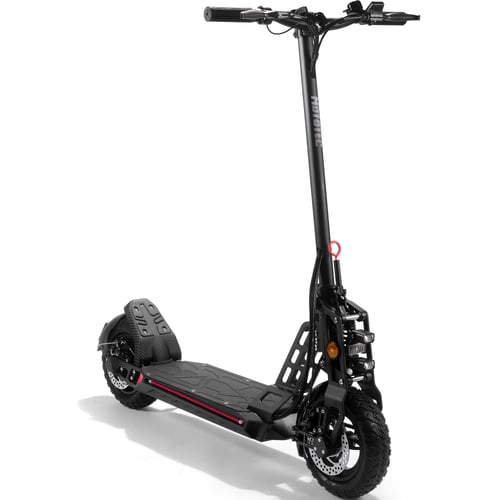 (image for) Free Ride 48v 600w Lithium Electric Scooter BLACK BLUR or GREEN