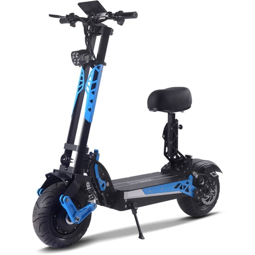 (image for) Switchblade 60v 4000w Lithium Electric Scooter Blue