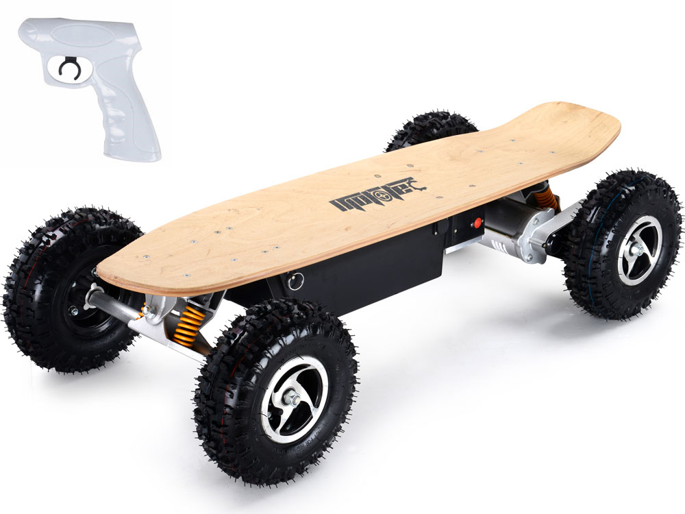 (image for) 1600w Dirt Electric Skateboard DUAL MOTOR