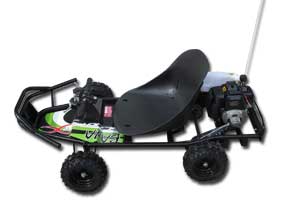 (image for) Power Kart 50 BAJA - Black/Green or Black/Silver