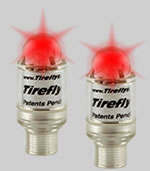 (image for) Neon Lighted Valve Caps - RED