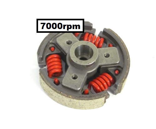 (image for) Clutch Assembly, 42cc and 46cc engines, RED SPRINGS