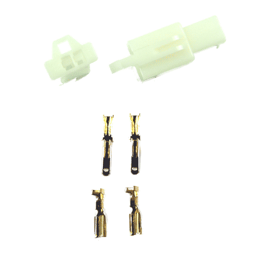 (image for) NEW Style White Plastic Plug In Connectors