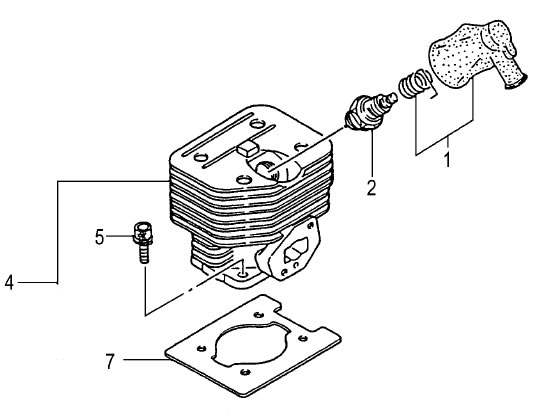 (image for) Cylinder Head, 35cc