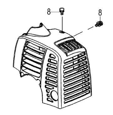 (image for) Engine Cover, Plastic, 47R