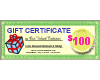 (image for) Gift Certificate $ 100.00