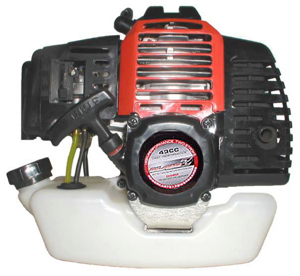 (image for) 49cc HuaSheng Engine with gas tank