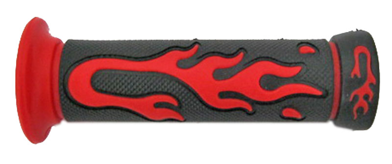 (image for) Flame Thru Grips RED