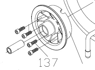 (image for) bolts, wheel 4 pack