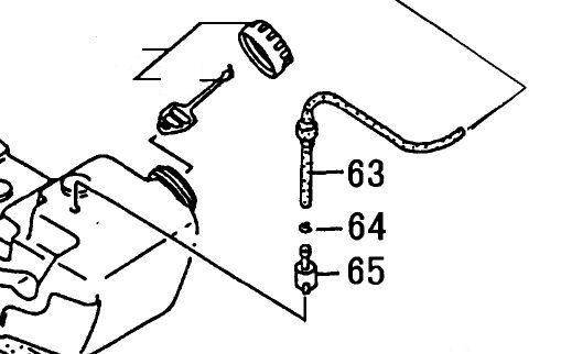 (image for) Fuel Lines Kit - Grommet Line Filter and Clamp 35cc